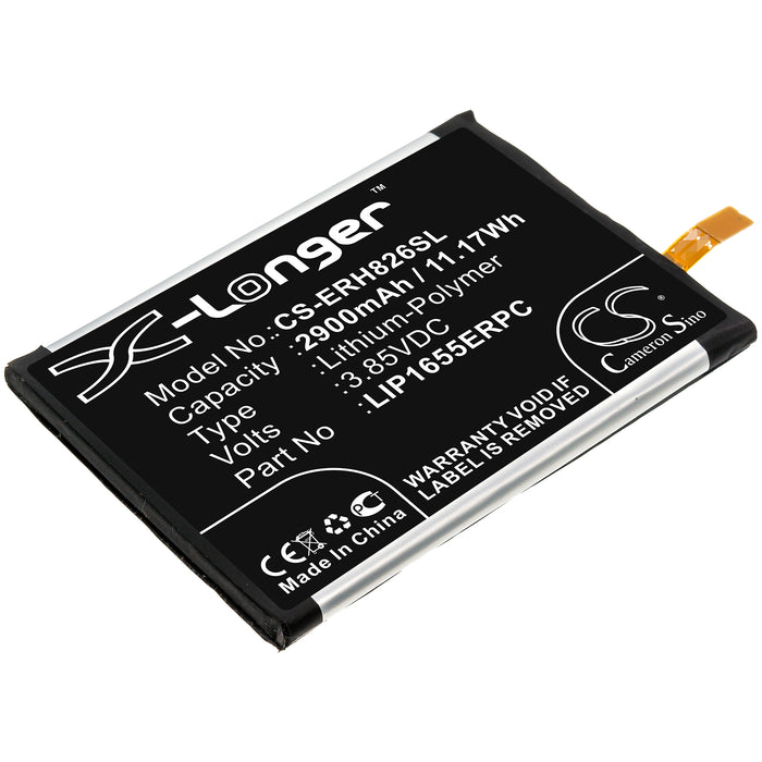 CS-ERH826SL : Battery for Sony Xperia XZ2, SOV37, SO-03K and others - Replaces Sony LIP1655ERPC, 1310-1782