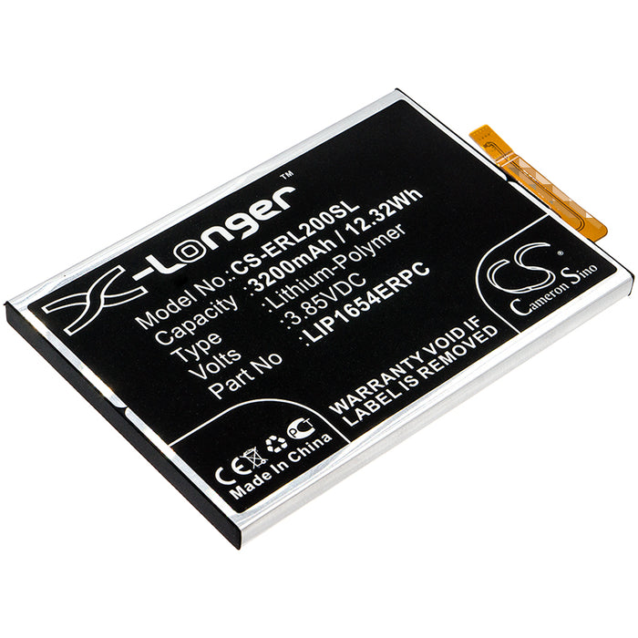 CS-ERL200SL : Battery for Sony Xperia L2, Xperia L2 TD-LTE, H3311 and others - Replaces Sony LIP1654ERPC, 1309-2682, SNYSK84