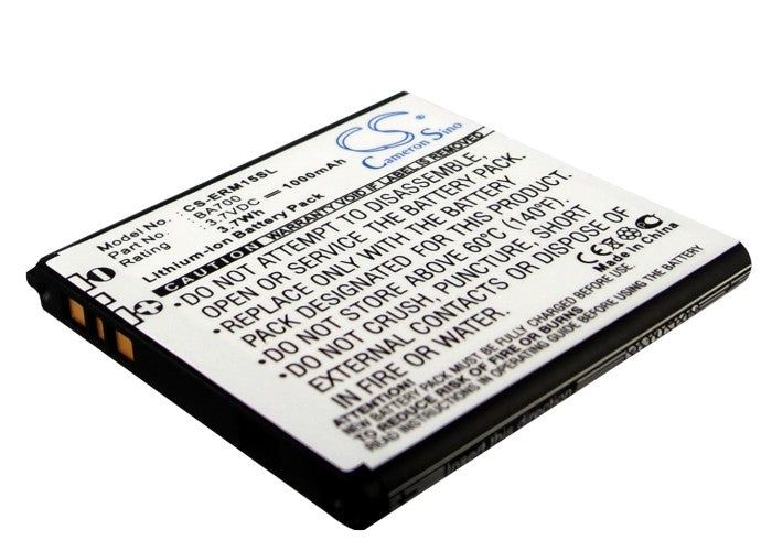 CS-ERM15SL : Battery for Sony Ericsson MT11, MT11a, MT11i and others - Replaces Sony Ericsson BA700