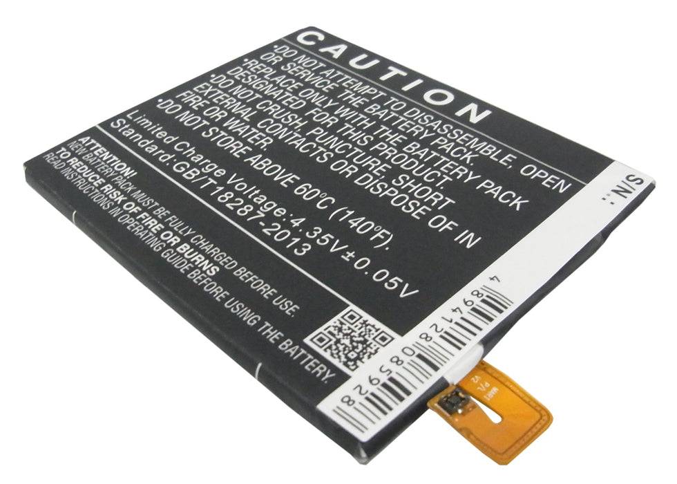 CS-ERM500SL : Battery for Sony Xperia T2 Ultra, D5303, Xperia T2 Ultra D5303 and others - Replaces Sony AGPB012-A001, LIS1554ERPC