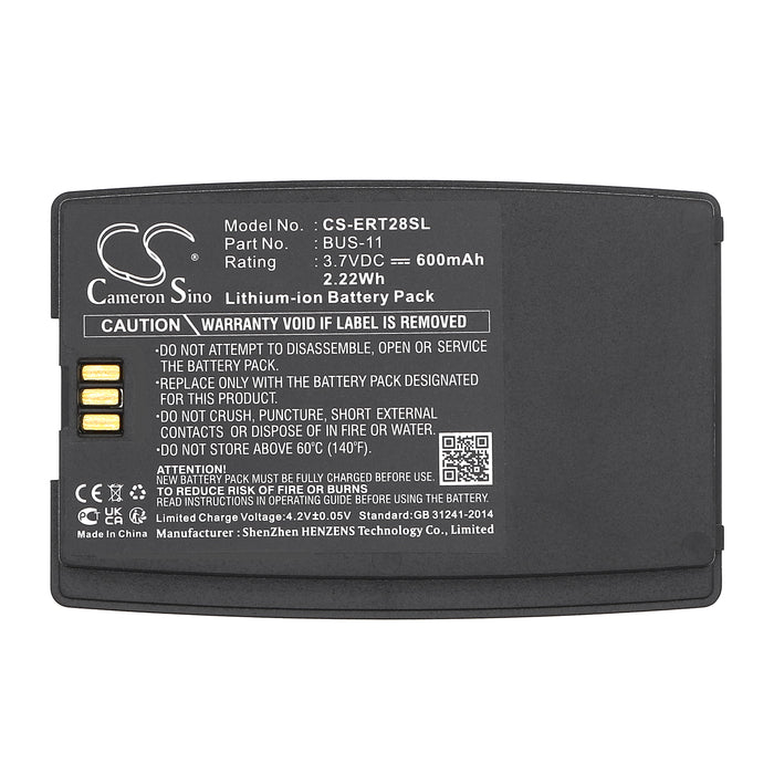 CS-ERT28SL : Battery for Sony Ericsson T28, T28z, T29 and others - Replaces Sony Ericsson BUS-11, BHC-10, BSL-10