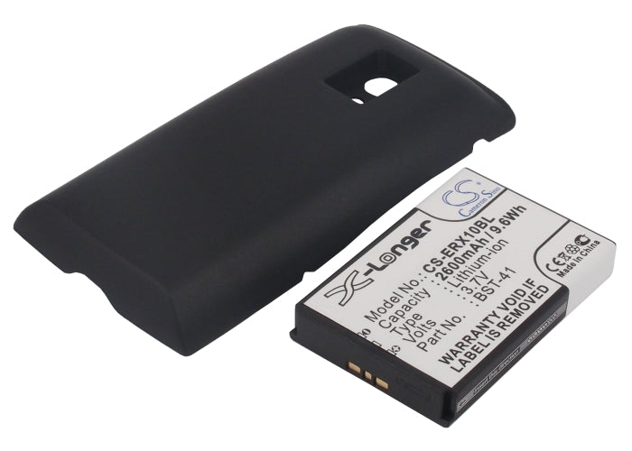 CS-ERX10BL : Battery for Sony Ericsson Xperia X10, Xperia X10a - Replaces Sony Ericsson BST-41