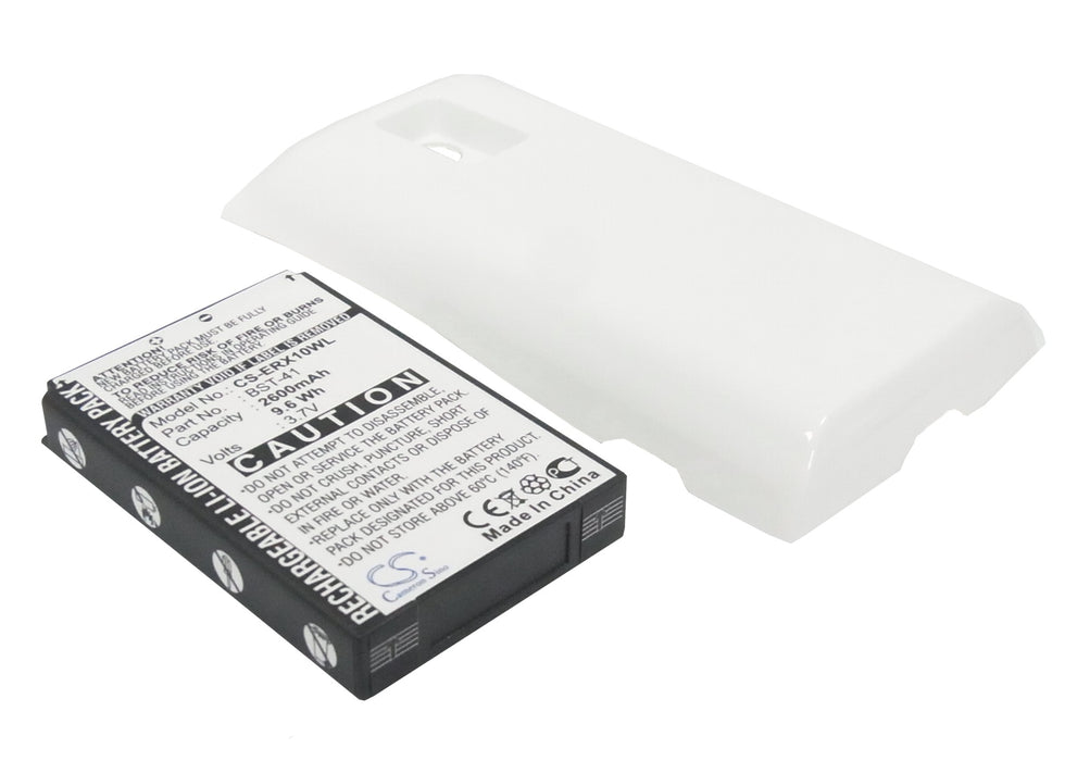 CS-ERX10WL : Battery for Sony Ericsson Xperia X10, Xperia X10a - Replaces Sony Ericsson BST-41