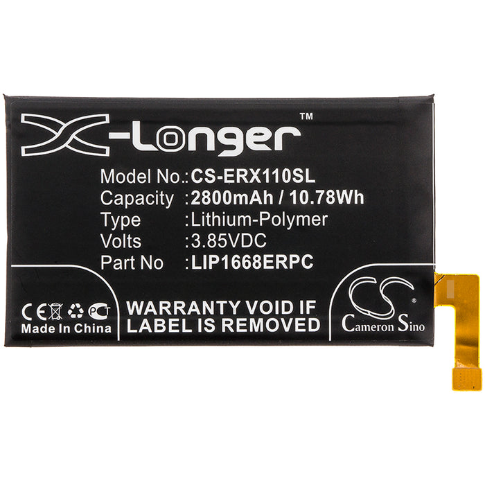 CS-ERX110SL : Battery for Sony Xperia 10, I3123, I4193 and others - Replaces Sony LIP1668ERPC