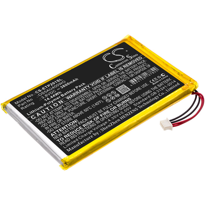 CS-ETP201SL : Battery for Enspert ESP E201U, Identity 7 - Replaces Enspert OS5AU400WO