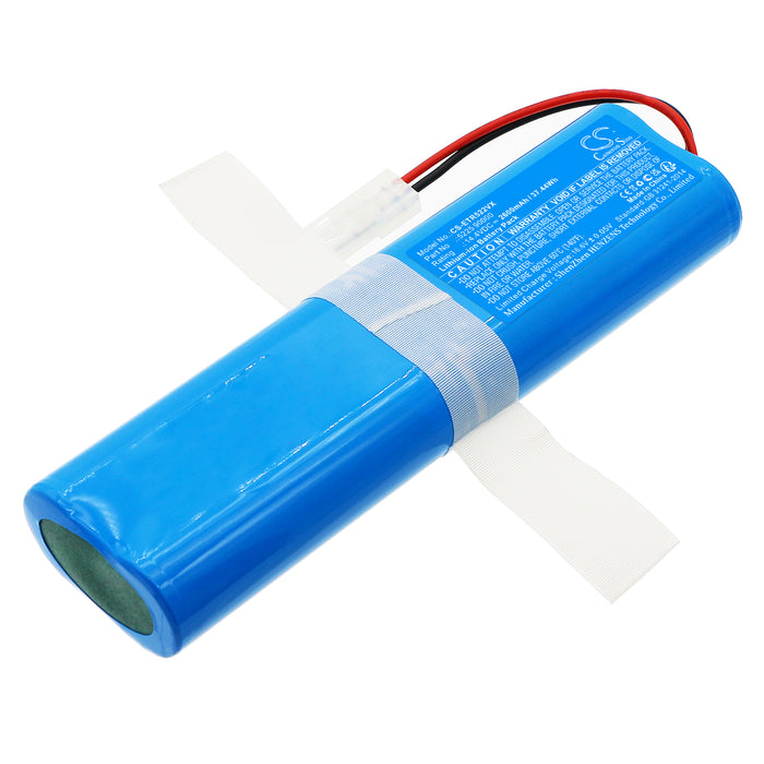 CS-ETR522VX : Battery for ETA 3225 Raggio Eco, 5225 Raggio, 360 Robot Vacuum S6 - Replaces ETA 5225 90000