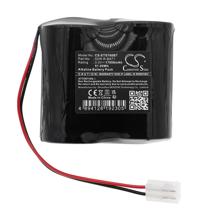 CS-ETS760BT : Battery for Eaton Scantronic 760SB, 760ES alarm - Replaces Eaton SDR-R-BAT1