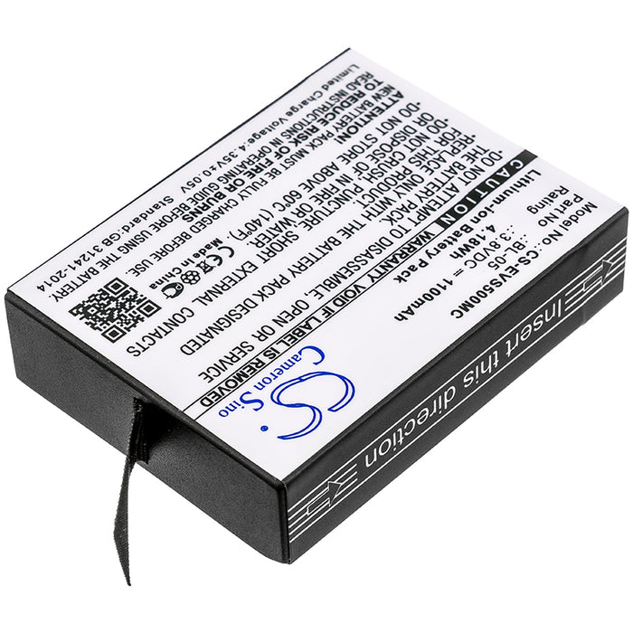 CS-EVS500MC : Battery for EZVIZ S5 Plus, S5 Plus Sports - Replaces EZVIZ BL-05