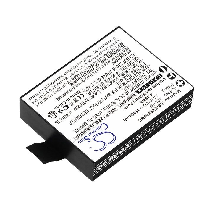 CS-EVS600MC : Battery for EZVIZ S5, S6, S1c and others - Replaces EZVIZ BL-06