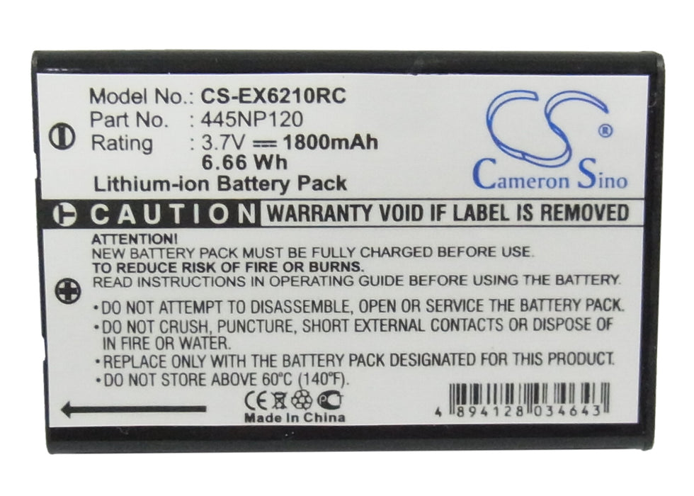 CS-EX6210RC : Battery for D-Link DWR-131, 5-BT000002, DIR-506L and others - Replaces Edimax 445NP120, SP-1880