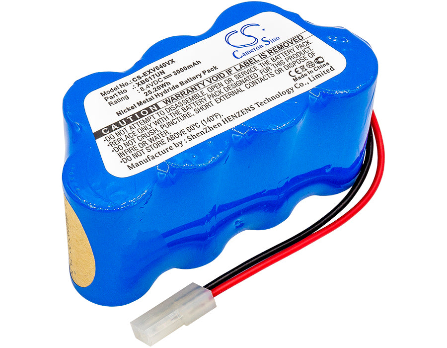 CS-EXV640VX : Battery for Euro Pro UV617, UV617R, UV647H and others - Replaces Euro Pro XB617UN