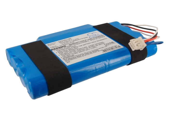 CS-FDS711MD : Battery for Fukuda Denshi DS7100, Denshi DS-7100 - Replaces Fukuda T4UR18650-F-2-4644, MSE-OM11413