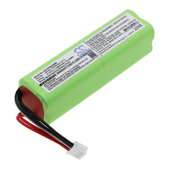 CS-FDX202MD : Battery for Fukuda ECG FX-2201, ECG FX-7202, ECG FX-7201 and others - Replaces Fukuda 8PHR, T8HRAAU-4713