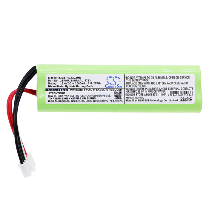 CS-FDX202MD : Battery for Fukuda ECG FX-2201, ECG FX-7202, ECG FX-7201 and others - Replaces Fukuda 8PHR, T8HRAAU-4713