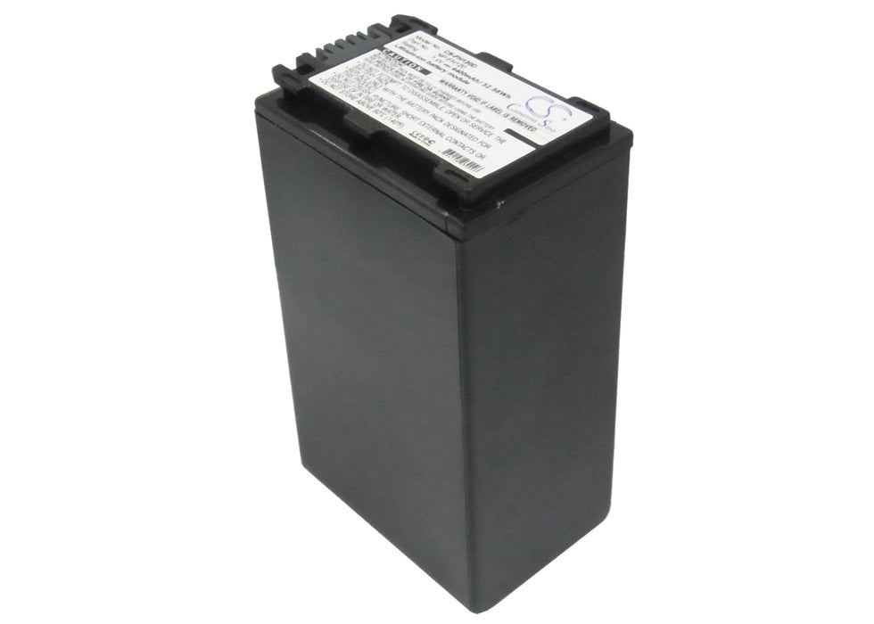 CS-FH120D : Battery for Sony DCR-DVD908E, DCR-HC47, HDR-HC7E and others - Replaces Sony NP-FH120