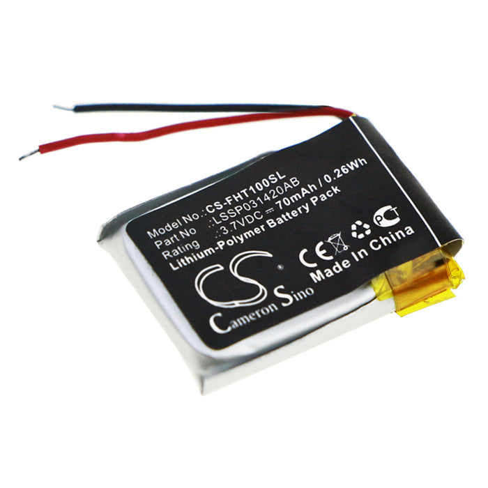 CS-FHT100SL : Battery for Fitbit Charge HR - Replaces Fitbit LSSP031420AB