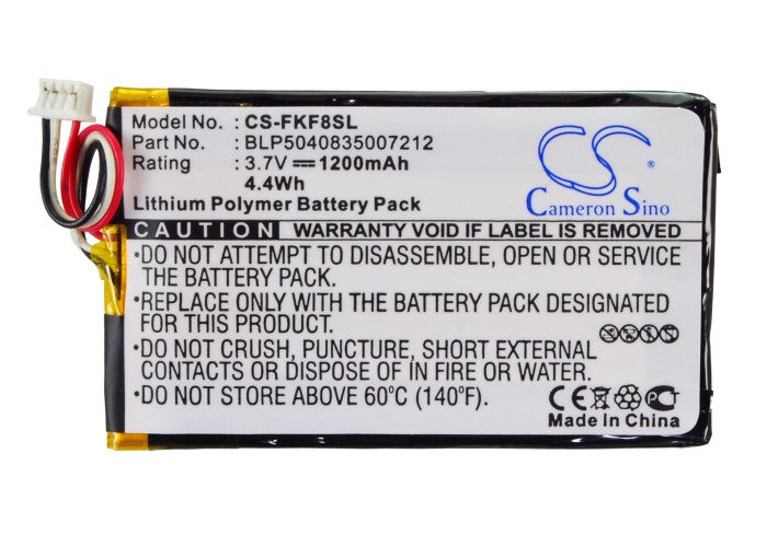 CS-FKF8SL : Battery for Falk F5, F8, F10 and others - Replaces Falk BLP5040835007212
