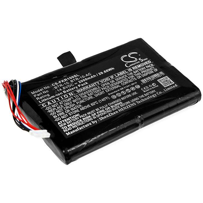 CS-FKR100SL : Battery for Fujikura 12S Fusion Splicer, S015527, FSM-12S and others - Replaces Fujikura BTR-10, BTR-10-AC