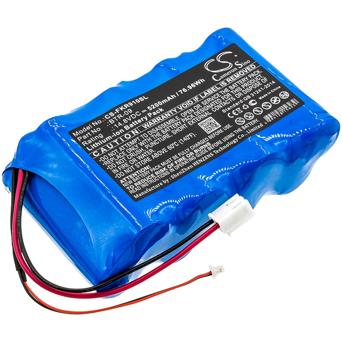 CS-FKR910SL : Battery for Fujikura FSM-80C, FSM-61S, FSM-62S and others - Replaces Fujikura BTR-09