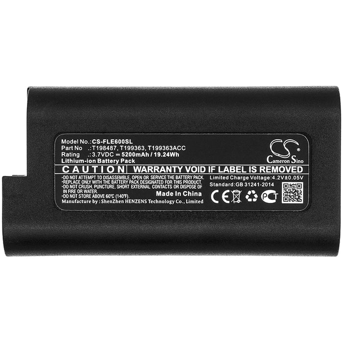 CS-FLE600SL : Battery for FLIR E33, E40, E40bx and others - Replaces Flir T198487, T199363, T199363ACC