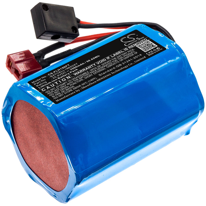 CS-FLH150FT : Battery for Bigblue VL15000P-Pro Mini, VL15000P-Pro Tricolor Mini, CB30000P-II and others - Replaces Bigblue BATCELL18650X7