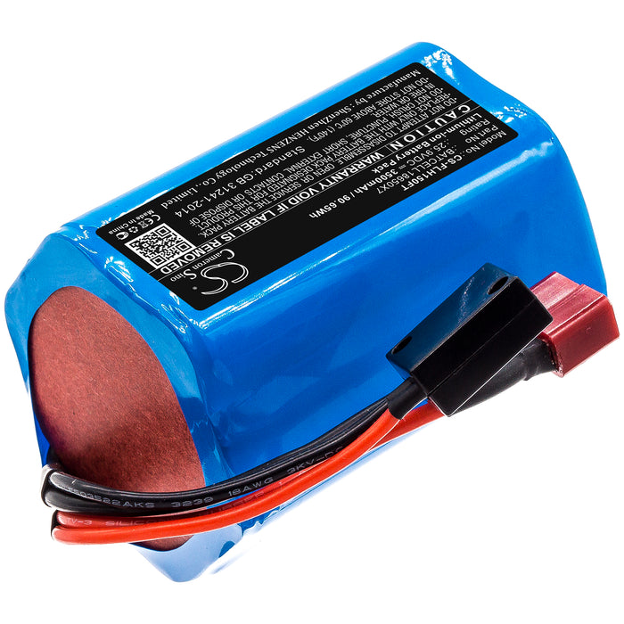 CS-FLH150FT : Battery for Bigblue VL15000P-Pro Mini, VL15000P-Pro Tricolor Mini, CB30000P-II and others - Replaces Bigblue BATCELL18650X7