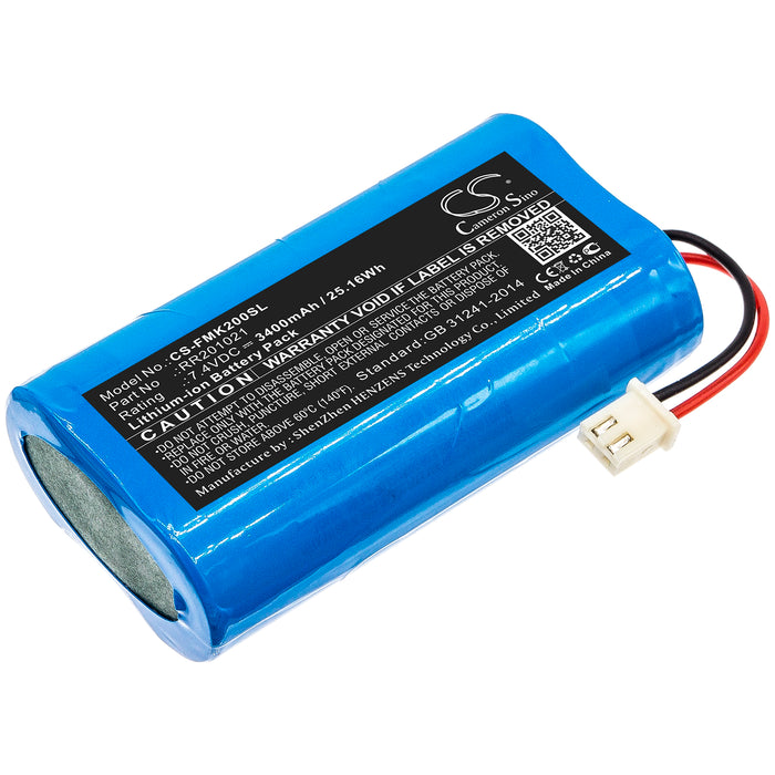 CS-FMK200SL : Battery for Fusion Splicer Easy Splicer mk2, EasySplicer Infralan Splicer HS 15C, Infralan Splicer HS 15O - Replaces Fusion RR201021