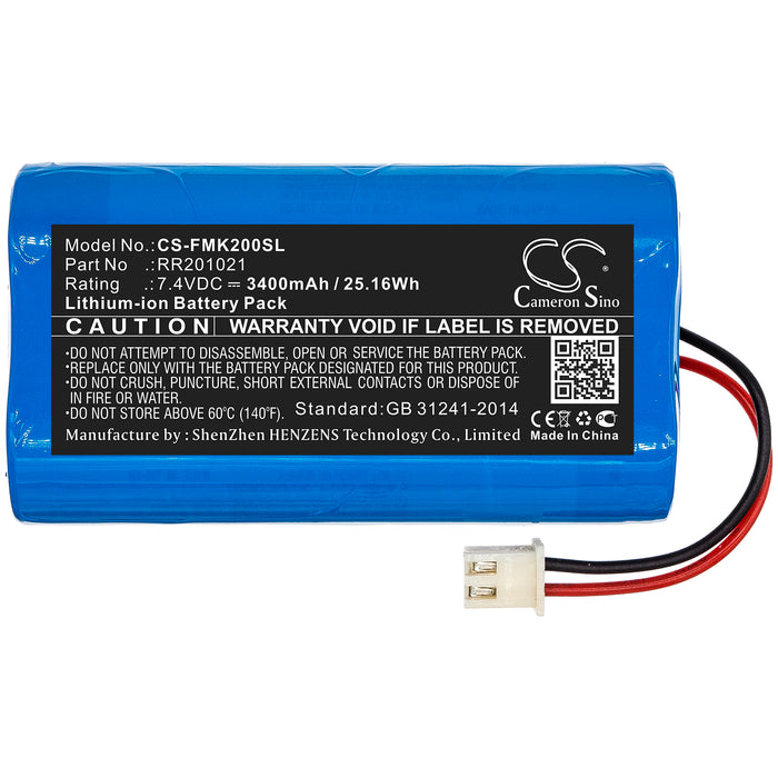 CS-FMK200SL : Battery for Fusion Splicer Easy Splicer mk2, EasySplicer Infralan Splicer HS 15C, Infralan Splicer HS 15O - Replaces Fusion RR201021