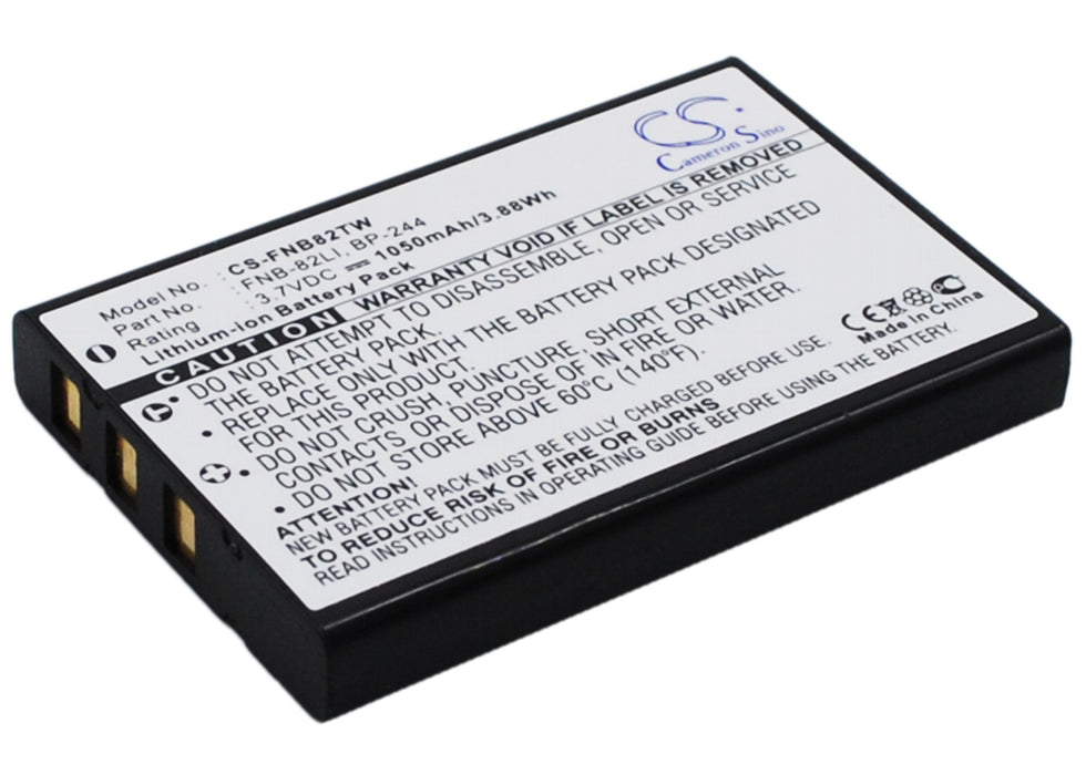 BP-FNB82TW: 3.7v Li-ION battery, replaces Yaesu VX-2R VX-3R, Baofeng UV-3R etc.