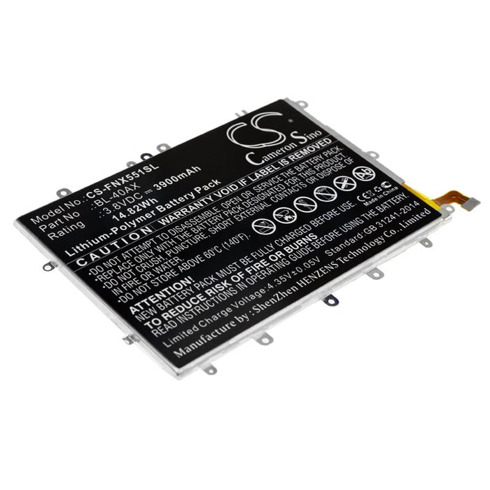 CS-FNX551SL : Battery for Infinix Hot Note, X551 - Replaces Infinix BL-40AX