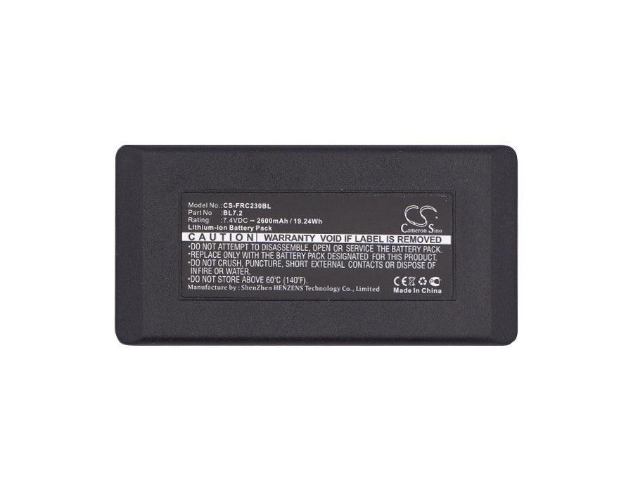 CS-FRC230BL : Battery for Falard RC 012, RC12, RC12R and others - Replaces Falard BL7.2