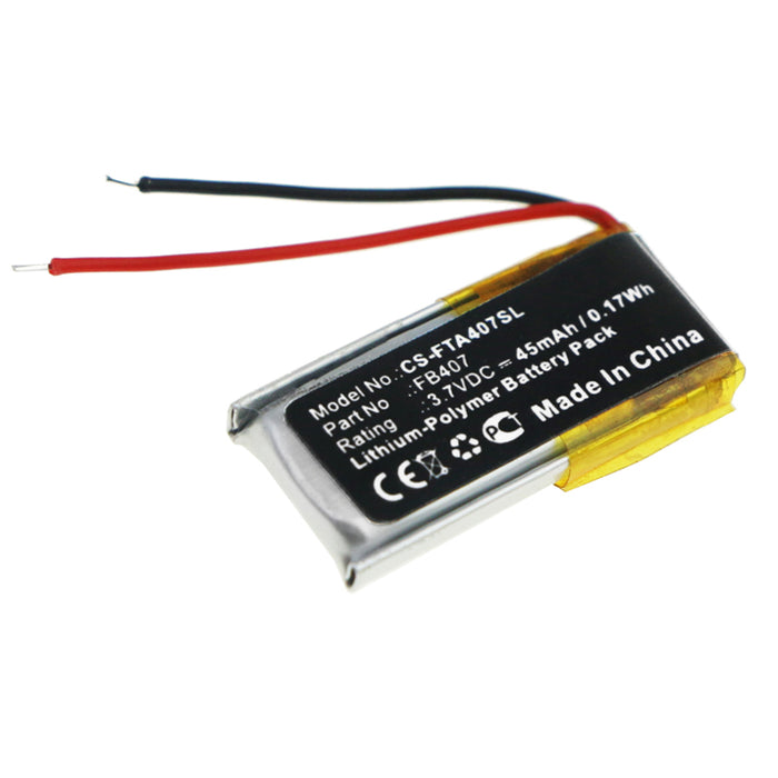 CS-FTA407SL : Battery for Fitbit Alta HR, Alta Activity - Replaces Fitbit FB407