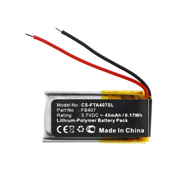 CS-FTA407SL : Battery for Fitbit Alta HR, Alta Activity - Replaces Fitbit FB407