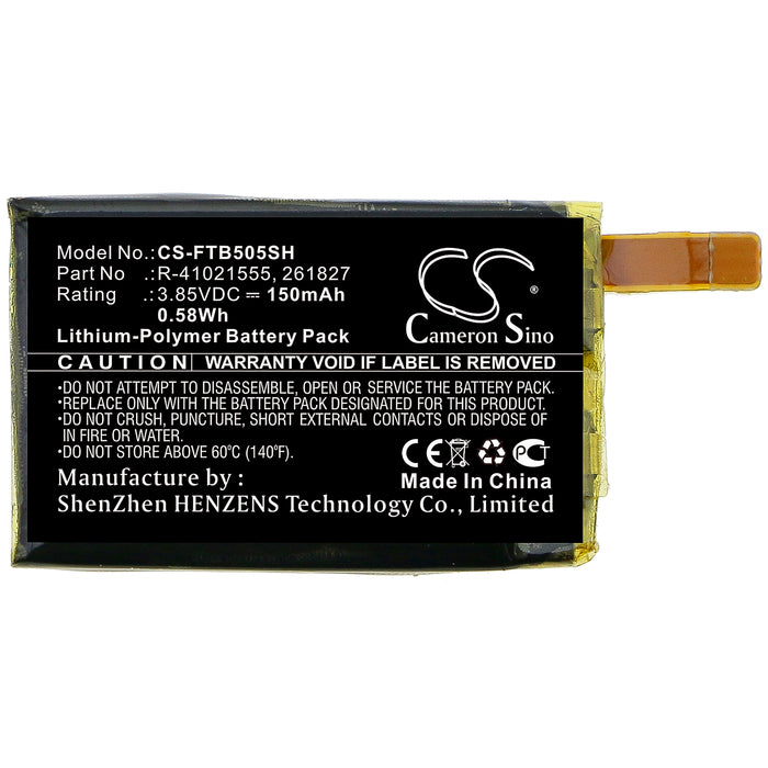 CS-FTB505SH : Battery for Fitbit Versa, FB504, FB505 - Replaces Fitbit R-41021555, 261827