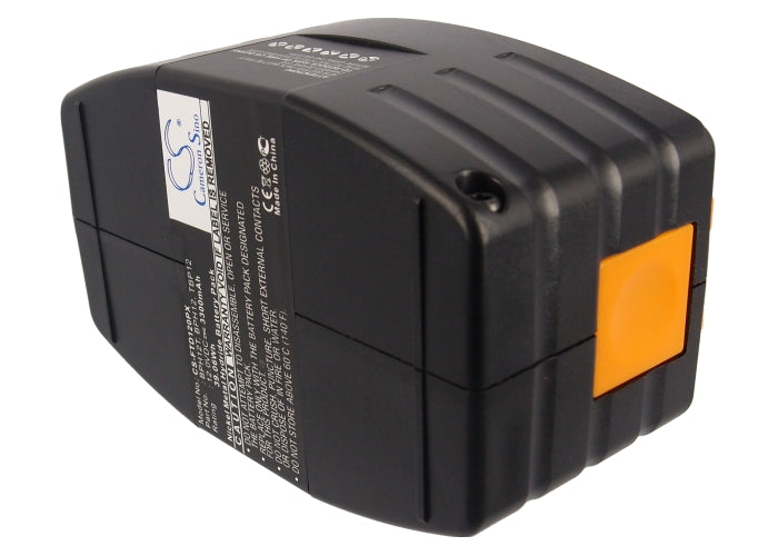 CS-FTD120PX : Battery for Festool TDD12, TDD12FX, TDD12ES and others - Replaces Festool BPH12T, BPH12, TBP12 and others