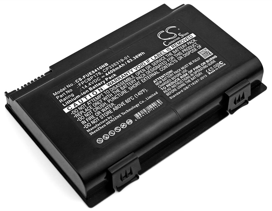 CS-FUE8410NB : Battery for Fujitsu LifeBook E8410, LifeBook E8420, LifeBook N7010 and others - Replaces Fujitsu CP335319-01, FPCBP176, FPCBP176AP and others