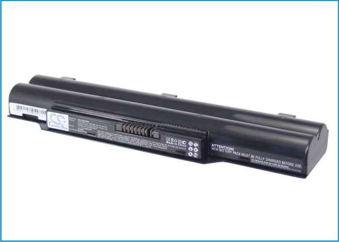 CS-FUH520NB : Battery for Fujitsu LifeBook LH520, LifeBook LH530, LifeBook A530 and others - Replaces Fujitsu CP477891-01, FMVNBP186, FPCBP250 and others