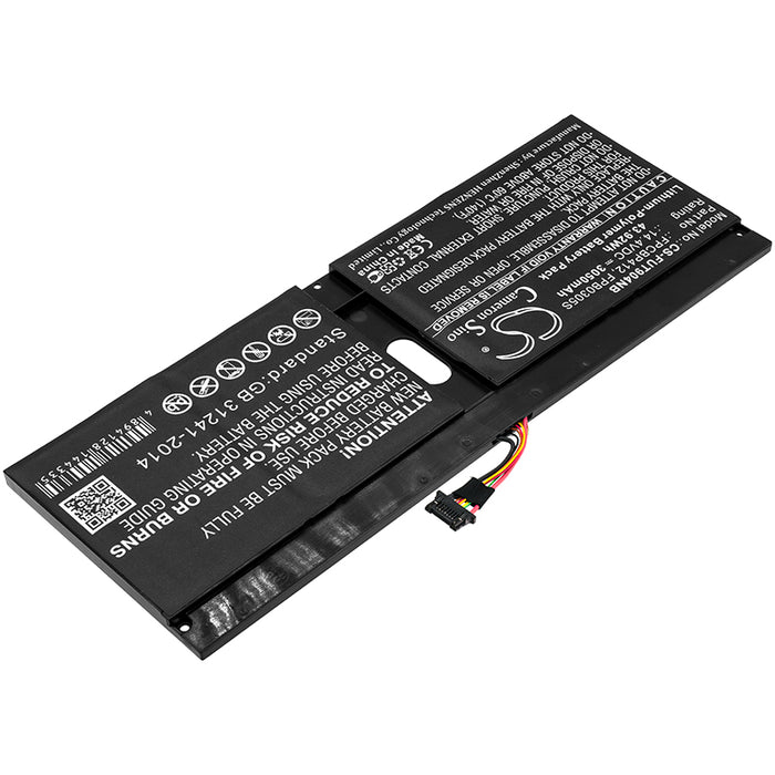 CS-FUT904NB : Battery for Fujitsu Lifebook U904, U9040M75A1DE, U9040MXPC1DE and others - Replaces Fujitsu FPCBP412, FPB0305S