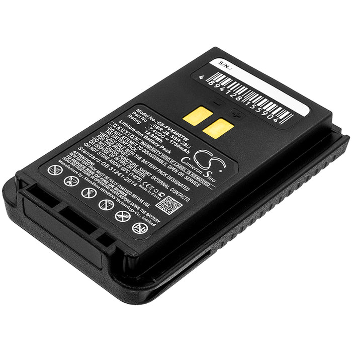 CS-FVX400TW : Battery for YAESU FT-4XR, FT-4VR, FT-4XE and others - Replaces YAESU SBR-28, SBR-28Li, SBR-26LI and others