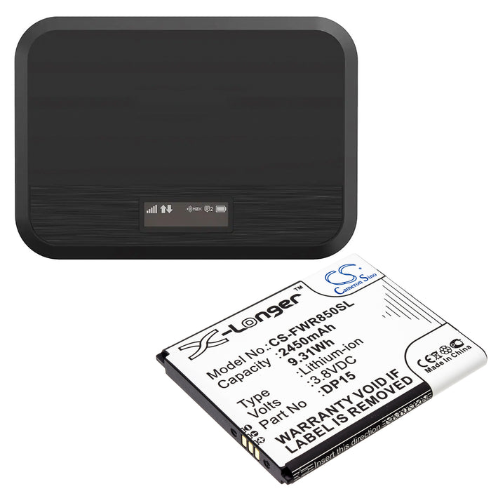 CS-FWR850SL : Battery for T-Mobile T9, DP15, R717 - Replaces Franklin Wireless DP15