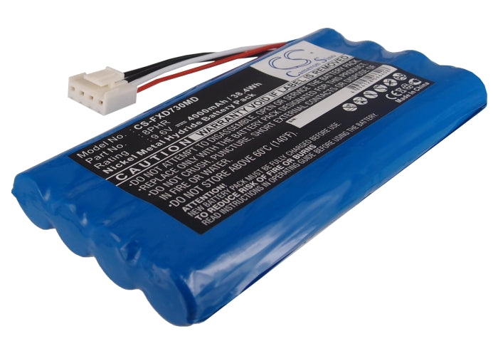 CS-FXD730MD : Battery for Fukuda FX-7302, Cardimax FX-7302, CardiMax FCP-7101 and others - Replaces Fukuda 8PHR, T8HR4/3FAUC-5345