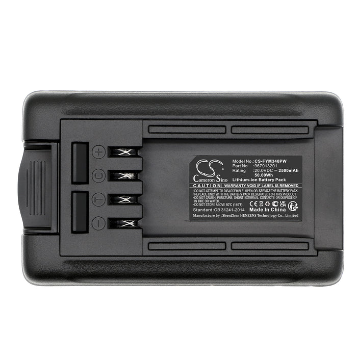 CS-FYM340PW : Battery for Flymo C-li 20v, K9652, EasiCut Cordless 20V Li and others - Replaces Flymo BA01, 967913201, B16-2025A