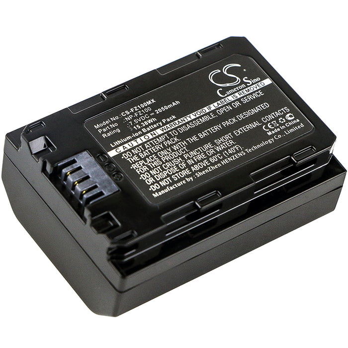 CS-FZ100MX : Battery for Sony Alpha A9, A7R Mark 3, A7 Mark 3 and others - Replaces Sony NP-FZ100, BC-QZ1, CS-FZ100MC and others