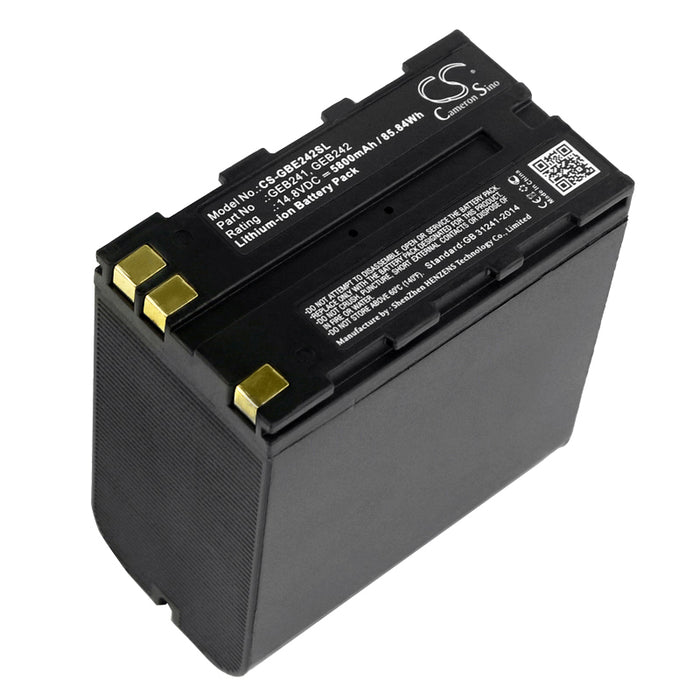 CS-GBE242SL : Battery for Leica TS30 Total Station, TM30 Total Stations, TS60 and others - Replaces Leica GEB241, GEB242, 793975 and others