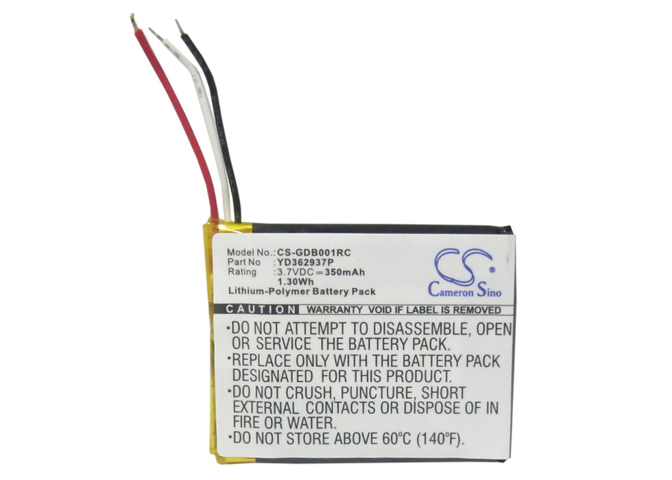 CS-GDB001RC : Battery for GoPro Wi-Fi Remote, ARMTE-001, HERO4 and others - Replaces GoPro YD362937P