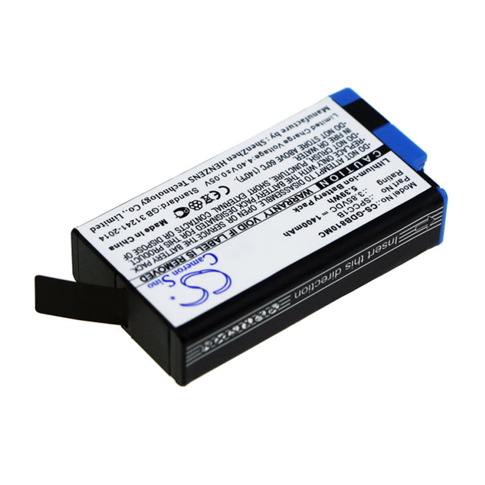 CS-GDB810MC : Battery for GoPro Max, Max 360, ACBAT-001 - Replaces GoPro SPCC1B, 601-26762-000