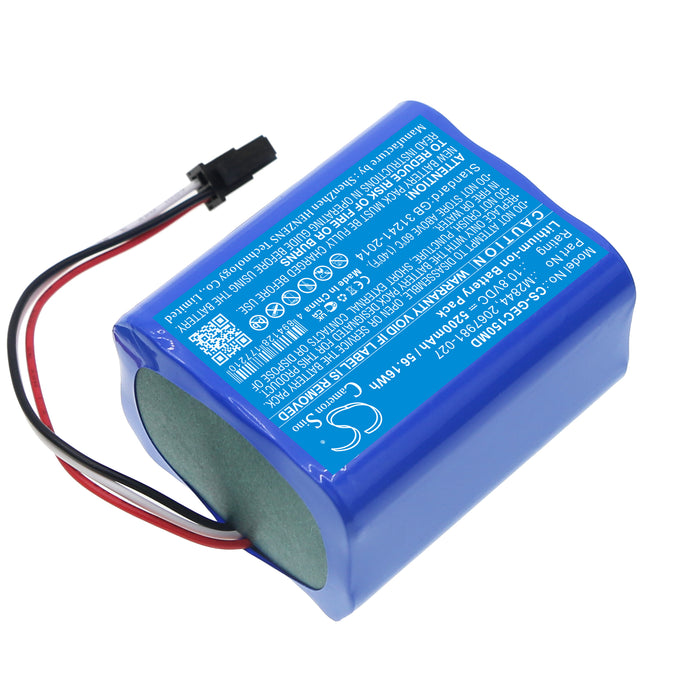 CS-GEC150MD : Battery for GE Moniteur Carescape Dinamap VC150, Carescape VC150 Vital Sign Monitor - Replaces GE 2067981-027, 5835030, M2844 and others