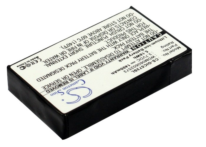 CS-GIC573SL : Battery for Gigabyte GC-RAMDISK, GC-RAMDISK 1.2, GC-RAMDISK 1.1 and others - Replaces Gigabyte WDM060602573