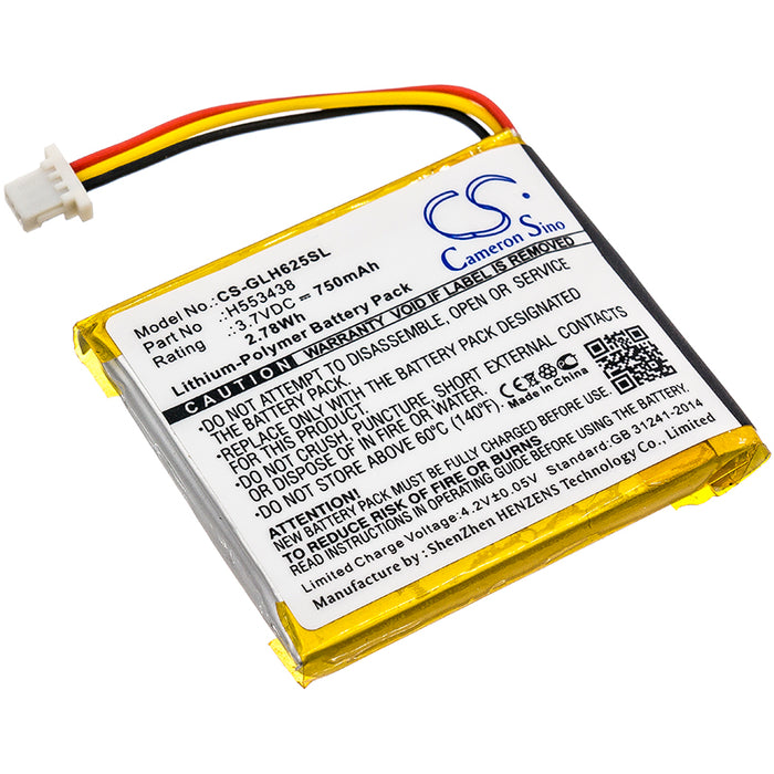 CS-GLH625SL : Battery for Globalstar GH625XT - Replaces Globalstar H553438