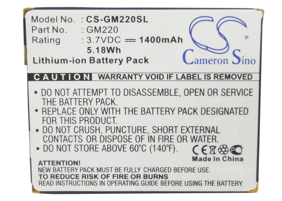 CS-GM220SL : Battery for Archos Gmini 220